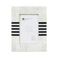 Contour Lado Black Stripe Resin Inlay Picture Photo Frame size 4x6 & 5x7
