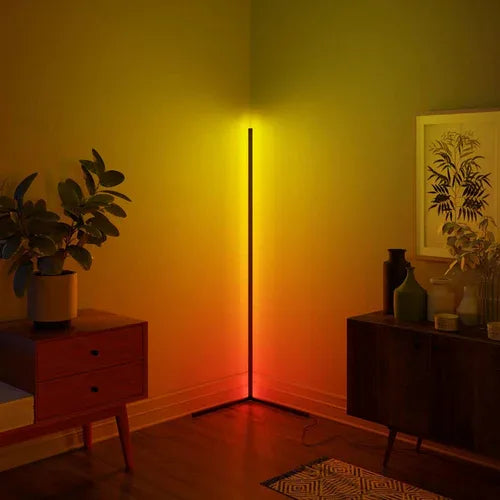 RGB LED Corner Floor Lamps